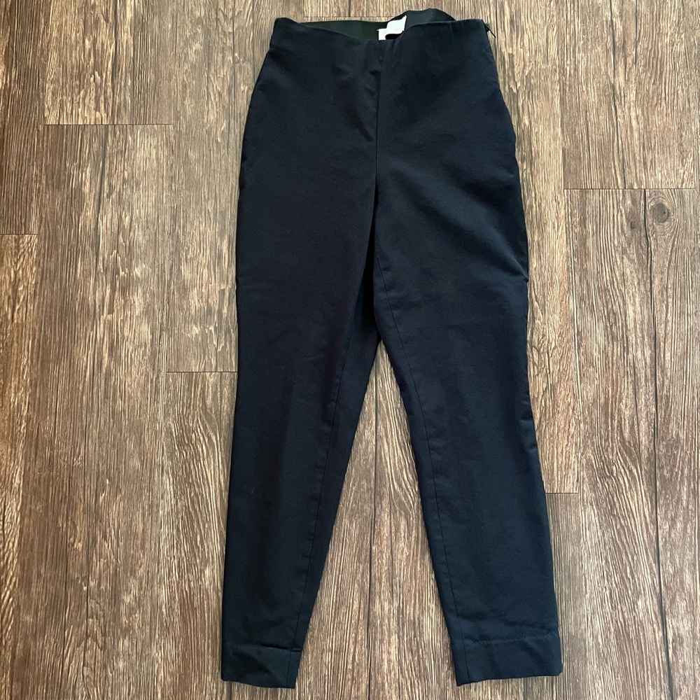 Black everlane stretch work pants